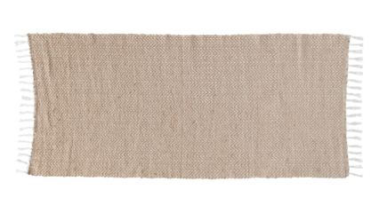 Beige fabric texture floor carpet design element