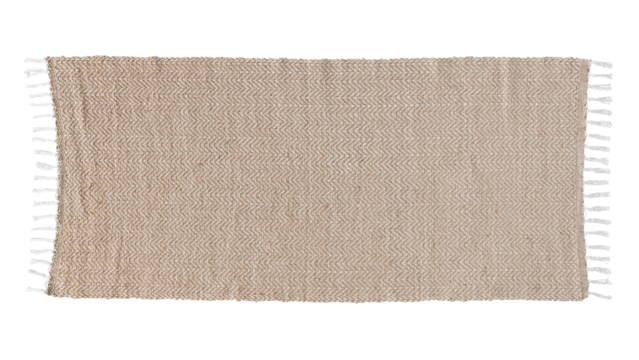 Beige fabric texture floor carpet design element