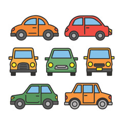 set of cars