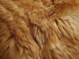  animal fur, highlighting the fine, soft hairs and the natural patterns within the coat. 