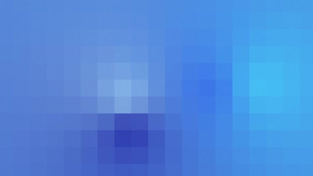 blue color gradient background pixel style in motion