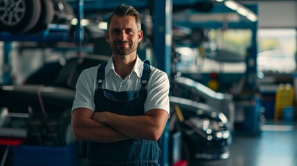The confident auto mechanic.