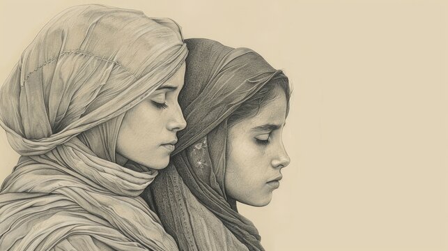 Freedom in Christ: Galatians 4 Biblical Illustration with Analogy, Inheritance on Beige Background and Copyspace