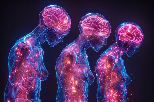 Lewy Body Disease 3D Concept