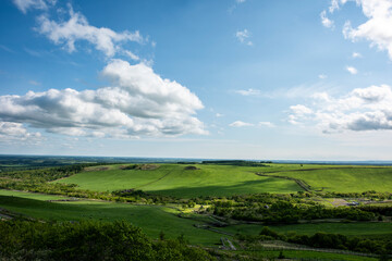 北海道の雄大な景色