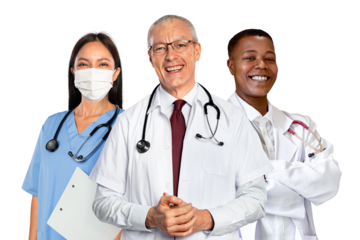 Healthcare workers png sticker, transparent background