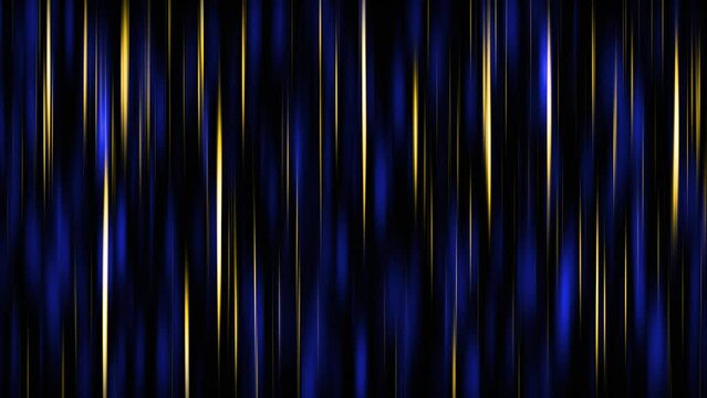 blue and gold color animation glowing on a black background in motion. advertisements, presentation, web and other graphic designer works.