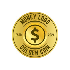 Money bag flat vector icon or logo with dollar logo, for business icon, and payment
