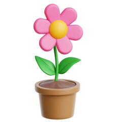Flower 3d Illustration