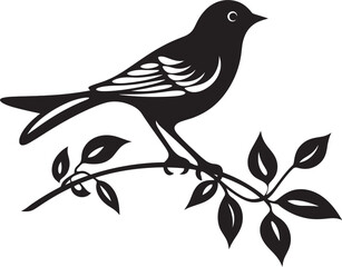 Birds Leafy Perch Leafy Refuge Avian Nest