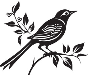 Leafy Branch Avian Peace Birds Leafy Haven