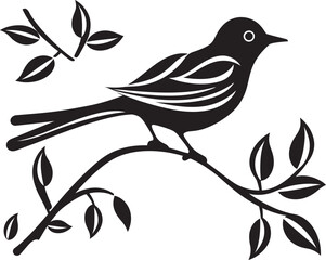 Birds Branching Home Leafy Abode Avian Haven