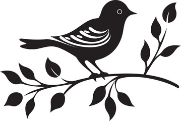 Birds Leafy Sanctuary Leafy Branch Birds Nest