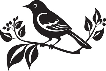 Birds Leafy Branch Leafy Haven Birds Haven