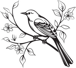 Birds Leafy Shelter Leafy Branch Birds Abode