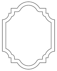 Png classic badge antique ornament