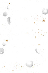 Galaxy PNG background, cute transparent pattern