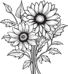 Radiant Sunflower Glow Logo Design Golden Petals Sunflower Vector Graphic