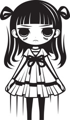 Cheerful Charm Cartoon Vector Icon Artistic Angel Vector Graphic Design