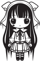Radiant Rascal Cute Vector Character Whimsical Wonder Cartoon Icon Art