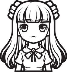 Precious Pixie Vector Logo Design Adorable Angel Cartoon Character Graphic