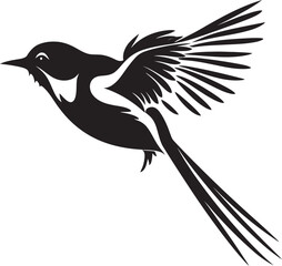 Winged Whirlwind Vector Housebird Cloud Cruiser Cartoon Bird Graphic