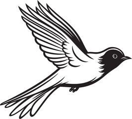 Nimbus Nest Logo Icon Graphic Breezy Bungalow Vector House Bird