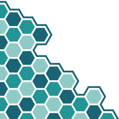 Hexagon Geometric Corner