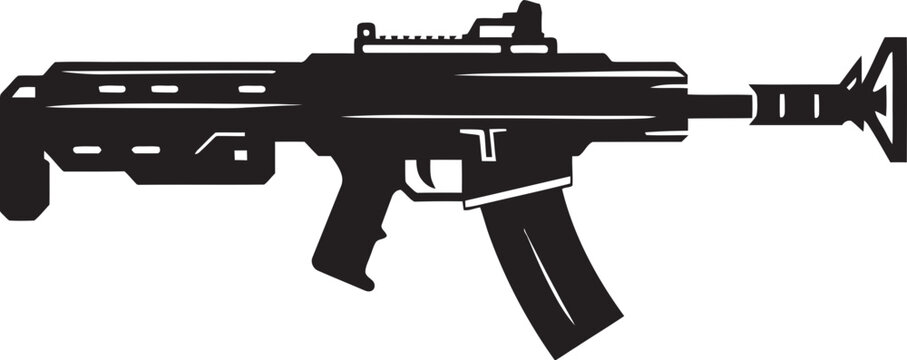 Lethal Arsenal Vector Graphic Art Tactical Titan Combat Icon Graphic