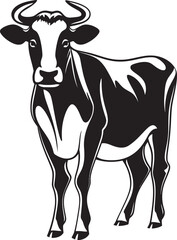 Meadow Majesty Iconic Logo Design Hoofed Haven Logo Vector Icon