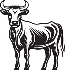 Pastoral Panache Iconic Logo Graphic Meadow Majesty Logo Iconic Art