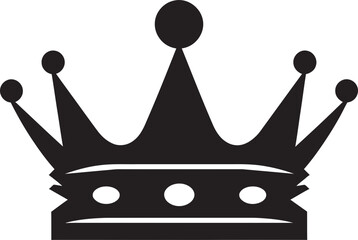 Royal Regency Crown Iconic Design Crown Majesty Vector Graphic Design