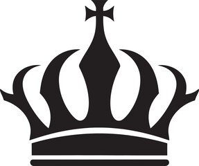 Crowned Excellence Icon Design Graphic Crown Jewels Logo Vector Icon