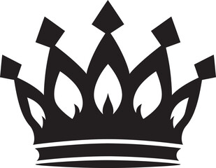 Kingdom Key Crown Iconic Art Crown Jewel Vector Logo Graphic