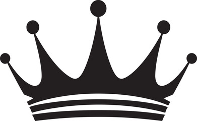 Noble Crown Crown Iconic Graphic Coronation Crest Logo Design Icon