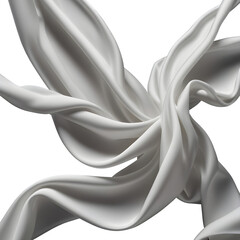 abstract smoke waves cloth