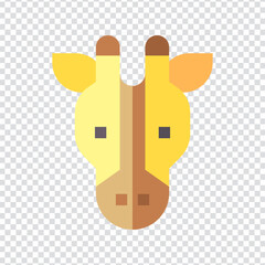 Animal icon vector design. flat vector illustration. Pixel perfect 64 x 64. Vector illustration simple symbol in eps 10