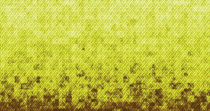 Loop material using traditional Japanese patterns, background, connecting characters, kō ji tsunagi