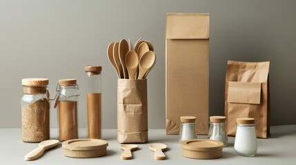 Using recycled materials for packaging and promotional materials