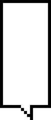 8bit retro game pixel speech bubble balloon icon sticker memo keyword planner text box banner, flat png transparent element design