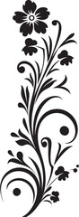 Obraz premium Classic Divider Logo Emblem Retro Badge Victorian Floral Icon Badge Vintage Design