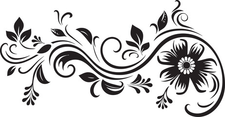 Antique Floral Vector Design Vintage Emblem Classic Vintage Design Badge Retro Frame