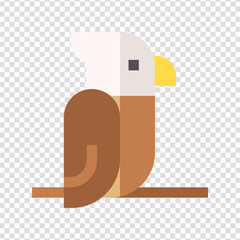 Animal icon vector design. flat vector illustration. Pixel perfect 64 x 64. Vector illustration simple symbol in eps 10