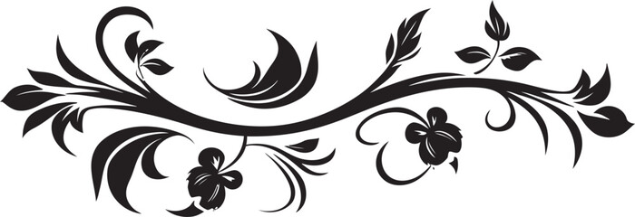 Elegant Vintage Ornament Element Decorative Floral Frame Vector Art