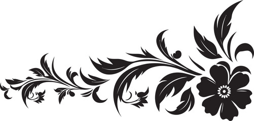 Retro Floral Emblem Pattern Stylish Emblems Antique Floral Vector Badge Vintage Design