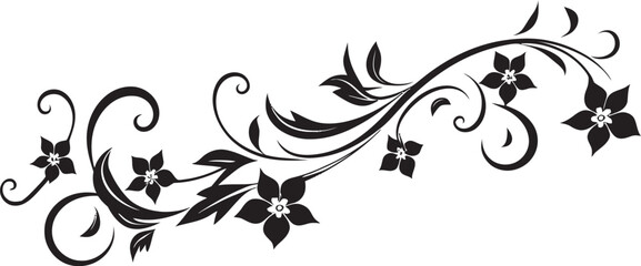 Classic Antique Floral Icon Elegant Emblem Victorian Era Ornate Badge Retro Emblem