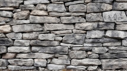 Texture of old rock wall for background, Old grey stone wall background texture close up