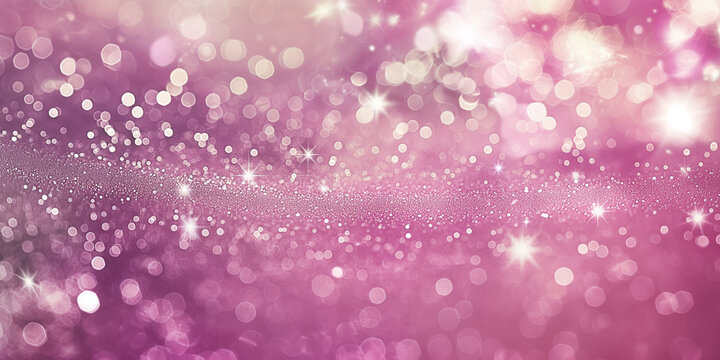 a close up of pink pink background with sparkles, a flat surface of pink glitter, with tiny white stars scattered across it. the overall effect is one of softness and tranquility