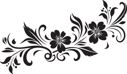 Retro Floral Emblem Vintage Decorative Pattern Antique Floral Vector Decorative Floral Badge