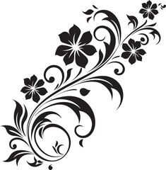 Elegant Vintage Ornament Vector Retro Frame Logo Ornate Floral Divider Line Vintage Decorative Element